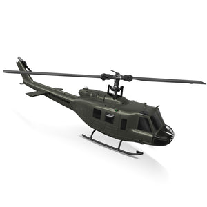Helicopter - Huey Collectable Remote Control Helicopter with Auto-Hover for Adults, Beginners, 1/27 Scale, 2 Batteries