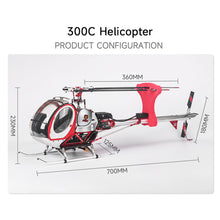 Load image into Gallery viewer, ConsoleXpress RC Helicopter with GPS for Adults, JCZK 300C PRO 2.4G 12CH Flybarless
