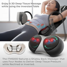 Load image into Gallery viewer, Innova ITM5000A Therapeutic Heat and Shiatsu Massage Inversion Table
