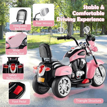 Load image into Gallery viewer, Costzon Kids Motorcycle, 6V Battery Powered Ride on Chopper Motorcycle w/Horn, Headlight
