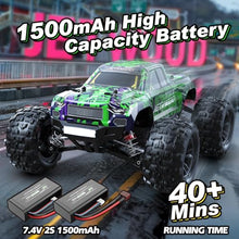 Load image into Gallery viewer, JRC Truck Gifts for Boys, Max 38 kph Offroad RC, JC16W with 2 Batteries
