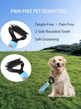 Load image into Gallery viewer, Dog Cat Grooming Kit, Brushes, Dematting Rake and Comb, Nail Clipper, Nail File, Flea Comb (Blue 6 Kits)
