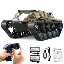 Load image into Gallery viewer, Mostop RC Tank Car, 1:16 Scale 2.4Ghz Remote Control Crawler High Speed Tank, Off-Road RC Tracked Vehicles
