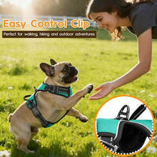 Load image into Gallery viewer, No Pull Dog Harness, No-Choke Soft Padded Reflective Dog Vest Harness with Front Clip &amp; Top Handle, 2 Quick-Release Buckles, Adjustable for Small Medium Large Dogs
