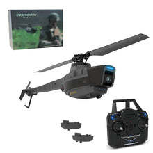 Load image into Gallery viewer, Drone Helicopter with 1080P Camera, Military Remote Control Helicopter for Adults, 2.4G Aerial Vehicle Reconnaissance, Take Off (2 Batteries)
