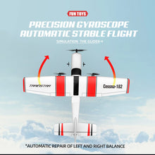 Load image into Gallery viewer, MATHSLICE RC Airplane,RC Plane, 2.4GHz 2 Channels RTF RC Aircraft
