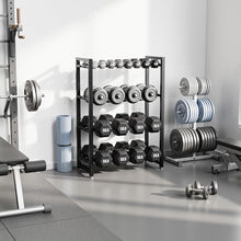 Load image into Gallery viewer, 4 Tier Dumbbell Rack, Weight Rack for Home Gym, 1100 lb Capacity
