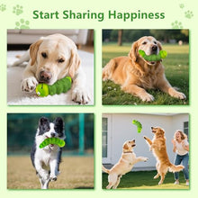 Load image into Gallery viewer, FurtasticFinds Indestructible Dog Toys for Aggressive Chewers, Tough Chew Proof Toy for Large Dogs, Squeaky Rubber Chew Toy with Beef Flavor for Boredom &amp; Anxiety Relief (Green)
