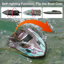 Load image into Gallery viewer, SVERTIBO Fast RC Boat for Adults, 20KM/H High Speed Racing Boats, Self-Righting (Silver)
