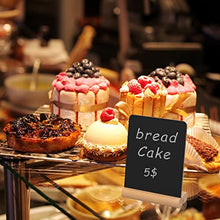 Load image into Gallery viewer, DOCMON 6 Pack Chalkboard Signs, 6x8 Inch Mini Chalkboard Signs with Stand, Tabletop Chalk Board Sign for Food,Small Bussiness, Coffee Shop, Parties, Message Boards, Table Numbers
