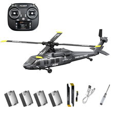 Load image into Gallery viewer, Hanll Black Hawk K200 6CH Simulation RC Helicopter with Brushless Motor, Optical Flow
