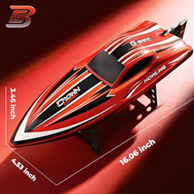 Load image into Gallery viewer, BEZGAR RC Boat, 16 inch Big Brushless Remote Control Boat for Adults and Kids- HJ818PRO Red (Pack of 2)
