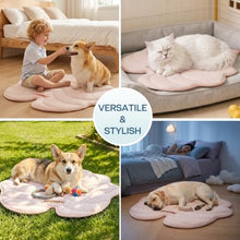 Load image into Gallery viewer, Vagascape Dog Cooling Mat, Washable Pet Cooling Mat, 47" x 45" Thick &amp; Durable Large Cooling Mat for Dogs, Portable Foldable Premium Cooling Pad for Indoor, Outdoor, Travel, Camping, Patio and Beach
