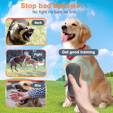Load image into Gallery viewer, SILENTPAL Dog Bark Deterrent Device,Anti-Barking Device,Up to 15Ft Long Range &amp; Rechargeable Bark Control,Stop Barking Dog Devices,Safe for Dogs Training,Indoor &amp; Outdoor（Black）
