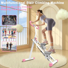 Load image into Gallery viewer, Stair Stepper for Home-Upgrade Vertical Climber Workout Machine for Full-Body Exercise -Pink
