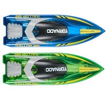 Load image into Gallery viewer, RC Boat for Kids, 2Pack Remote Control Boat for Pools &amp; Lakes, Racing Boat with LED Light &amp; 4 Rechargeable Batteries, Adults Boys &amp; Girls
