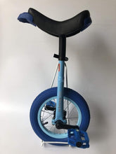 Load image into Gallery viewer, Single Wheel Unicycles Kid&#39;s Trainer Unicycle, Unicycle for Kids Beginners, Small 12&quot; Unicycle Balance Scooter Outdoor Cycling (Blue)
