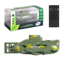 Load image into Gallery viewer, Mini Remote Control Submarine, 6-Channel Waterproof Electric Military Model, Water Diving Remote Control Toys, Fun Gifts
