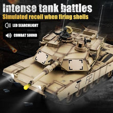 Load image into Gallery viewer, BESTYMXY RC Tanks US M1A2 Abrams Army Tank, HengLong 1:16 2.4ghz Remote Control Tank Vehicles
