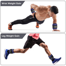 Load image into Gallery viewer, APEXUP 10lbs/Pair Adjustable Ankle Weights for Women and Men (Purple)
