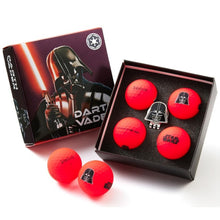 Load image into Gallery viewer, Volvik Vivid Soft Star Wars Golf Ball Gift Sets (Darth Vader, 4 Pack)
