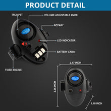 Load image into Gallery viewer, Coolnice 6 Pack Upgraded Fishing Bite Alarm with 10 Bonus Batteries
