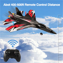 Load image into Gallery viewer, New Upgrade SU27 RC Airplane, Remote Control Fighter Toys, 2.4GHz 6-axis Gyro Stabilizer RTF Glider Aircraft Plane
