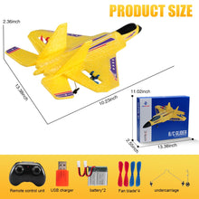 Load image into Gallery viewer, Fremego F22 RC Jet 2.4GHz Remote Control Jet with Gyro Stabilizer, LED Lights
