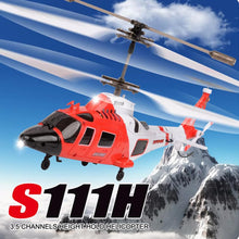Load image into Gallery viewer, Remote Control Helicopter, S111H RC Helicopter with Altitude Hold, One Key Take Off/Landing, LED Light, Low Battery Reminder, Gyro
