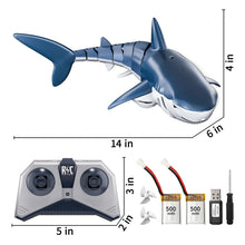 Load image into Gallery viewer, 2.4Ghz Remote Control Shark Toys for Kids 3 4 5 6 7 Years Old, 1:18 Scale High Simulation Shark for Pool, Bath Toys for Toddlers
