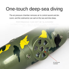 Load image into Gallery viewer, Mini Remote Control Submarine, 6-Channel Waterproof Electric Military Model, Water Diving Remote Control Toys, Fun Gifts
