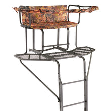 Load image into Gallery viewer, Guide Gear 20' 2-Man Ladder Tree Stand with Hunting Blind Climbing Hunt Seat, Hunting Gear Equipment Accessories
