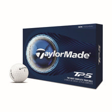 Load image into Gallery viewer, TaylorMade TP5 Golf Balls, Longest and Fastest TP5, White, 1 Dozen
