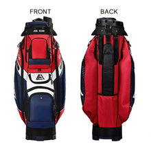 Load image into Gallery viewer, ASK ECHO T-Lock Golf Cart Bag, Quiet 14-Way Full-Length Divider (Navy Blue)
