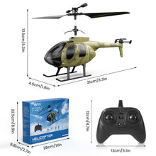 Load image into Gallery viewer, Remote Control Helicopter for Kids, Camouflage RC Helicopter, 2.4GHz Radio Controlled Airplane with Gyro 3 Channel Indoor Toy
