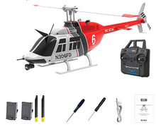 Load image into Gallery viewer, Helicopter Remote Control Multipurpose Helicopter 6-Axis Gyroscope High Suspension Barometer (Dual Battery Remote) Red Version
