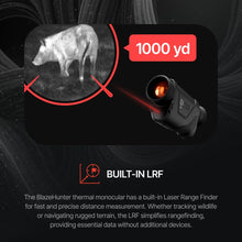 Load image into Gallery viewer, ATN BlazeHunter 335 LRF 384x288 Thermal Monocular, 4-32x, Handheld Night Vision, 1800 Yd Detection, Built-in Rangefinder, Record &amp; Stream Video, HD OLED Display with Signature Series Power Bundle
