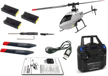 Load image into Gallery viewer, RC Helicopter, 4 Channel Remote Control Helicopter with 6-Axis Gyro, 2.4GHz RC Aircraft with 3D Flips, Altitude Hold, One Key Take Off/Landing
