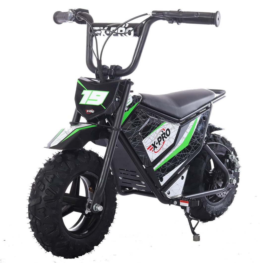 X-PRO XP250E 250W 24V Electric Dirt Bike with Chain Drive! 6.5
