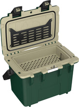 Load image into Gallery viewer, Pelican 14 Quart Personal Lunch Box Cooler (Hunter Green/Tan)
