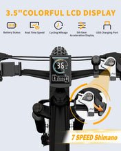 Load image into Gallery viewer, Electric Bike for Adult 1400W Peak, 48V 720WH Removable Battery, 72 Miles 28 MPH, 26&quot; Fat Tire Electric Mountain Bike
