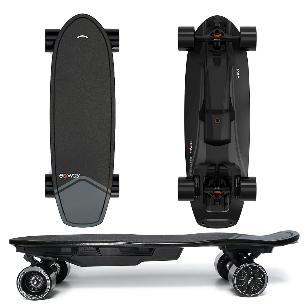 180Wh Electric Skateboard with Remote, Top Speed of 23 Mph, Quick-Swap Battery, 440 LBS Max Load, IP55 Waterproof