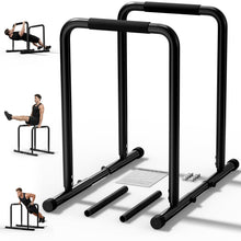 Load image into Gallery viewer, ZCMHAXJ Dip Bar with Dual Inner Connectors - Black
