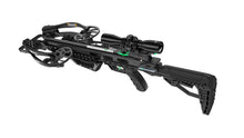 Load image into Gallery viewer, CenterPoint Hellion 400 FPS 185 LBS Compound Crossbow - 8 Inch Cocked Ultra Compact with CNC Aluminum Rails

