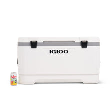 Load image into Gallery viewer, Igloo Marine Ultra 100 Qt Latitude Hard Cooler, White
