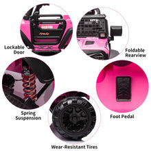 Load image into Gallery viewer, 12V Kids Ride-On 2 Seaters Electric Car with Remote Control Battery-Powered Electric Vehicle 2x120W Motors
