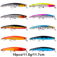 Load image into Gallery viewer, BAIKALBASS Bass Fishing Lures Kit Set Topwater Hard Baits Minnow Crankbait Pencil VIB Swimbait for Bass Pike Fit Saltwater and Freshwater (011-59pcs)

