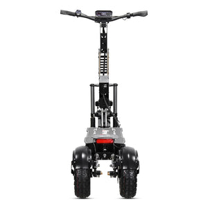 Heavy Duty Electric Scooter, Dual 6000W Motor for 40Miles Long Range and 40MPH Max Speed, 13" Off Road Three Wheels Foldable E Scooter