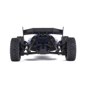 RC Car Typhon GROM 4x4 Smart Small Scale Buggy RTR with Battery & Charger, Blue/Silver ARA2106T1