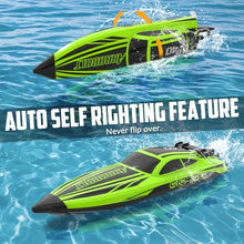 Load image into Gallery viewer, volantexrc Brushless RC Boats for Adults, 30+MPH Fast Remote Control Boat (79705 Green)
